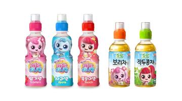 웅진식품, ‘캐치! 티니핑’ 어린이 음료 5종 출시