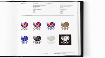88 서울올림픽 그래픽 매뉴얼을 Fax하다. 
