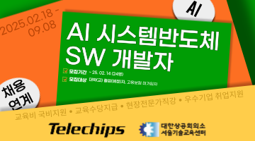 [Telechips] AI시스템반도체 SW 개발자 - (취업연계과정/내일배움카드무관)